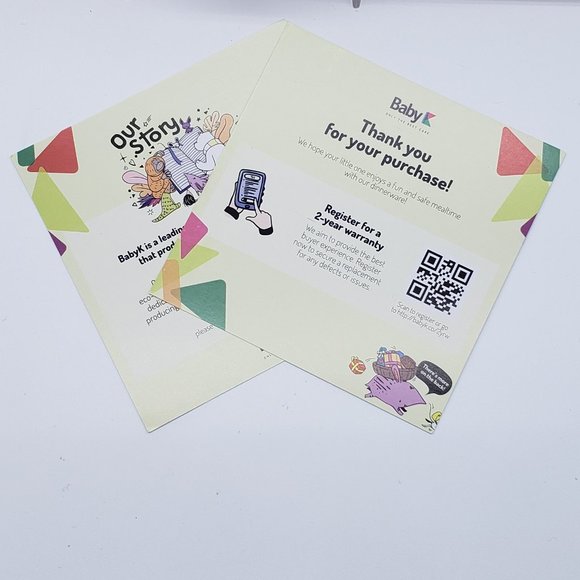 Baby K NIB Bamboo Divided Sheep Plate with Suction & Green Spoon Set - 6 Months - Picture 10 of 16